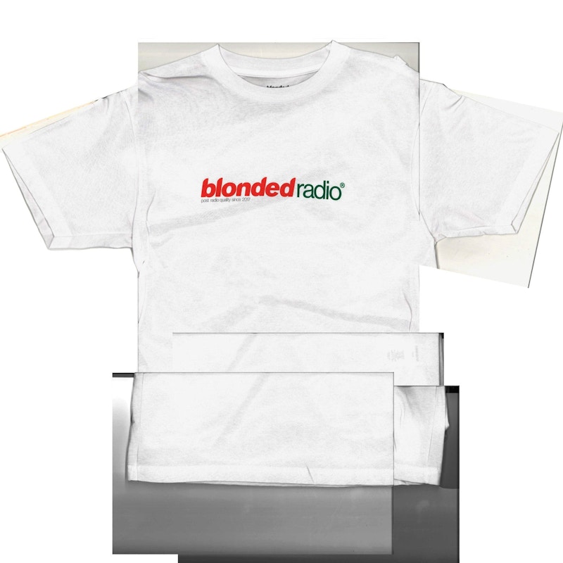 Frank Ocean Blonded Radio New Classic Logo T-shirt White/Italia