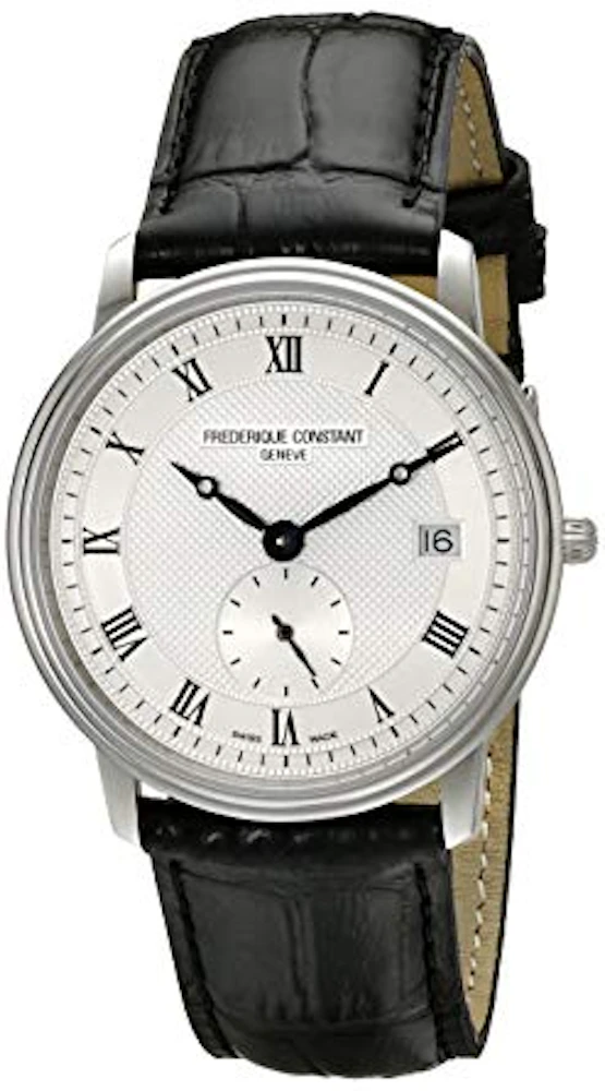 Frederique Constant Slimline Gents FC-245M4S6 37mm in Stainless Steel - ES