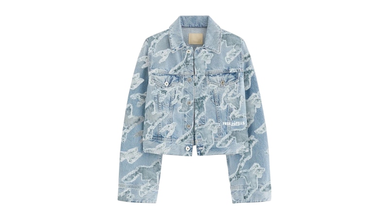 Ricarica gratuita Checks Distressed Jacket blu