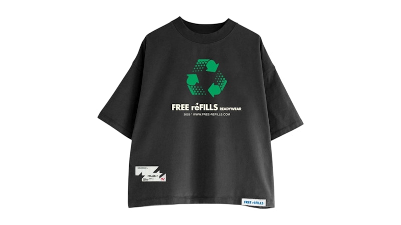Free Refills FRR Tee Black