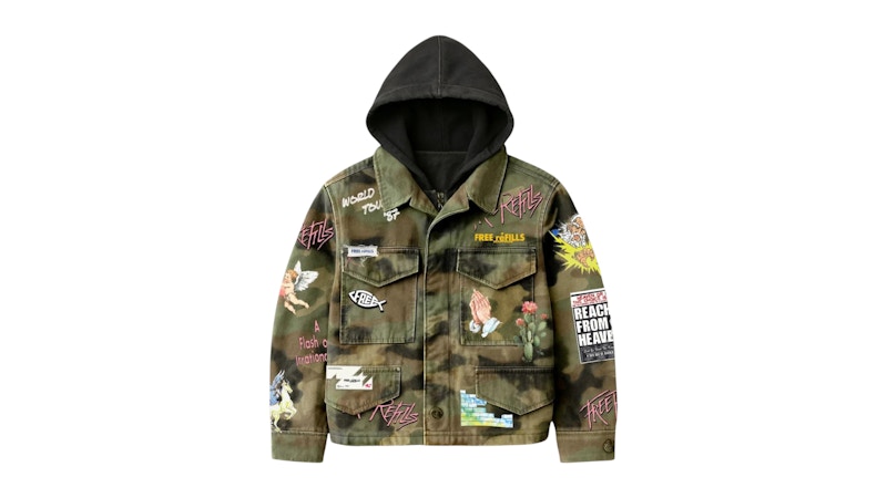Free Refills Flyod Camo Jacket Camo