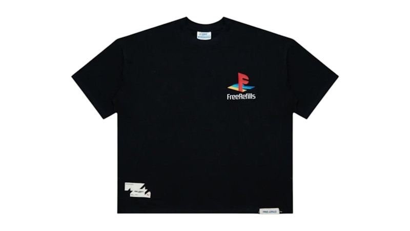Free Refills Ps Tee Black