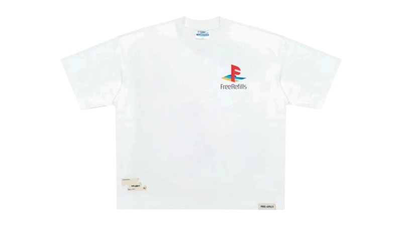 Free Refills Ps Tee White