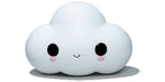 Figurine Little Cloud de Friends With You (Edition /500) Blanc