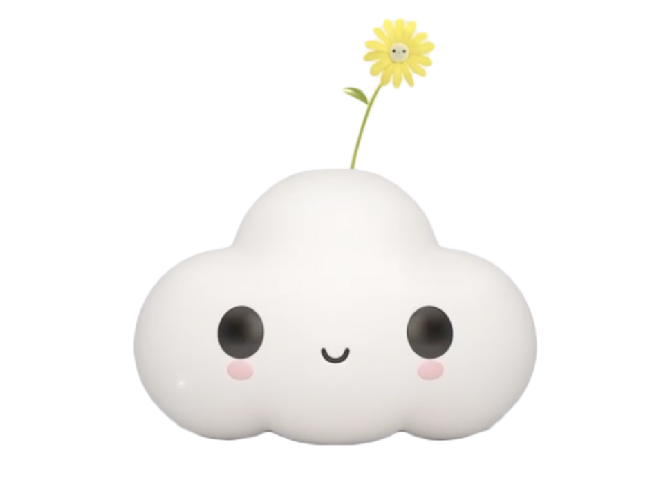 Friends With You Little Cloud Flower Vase