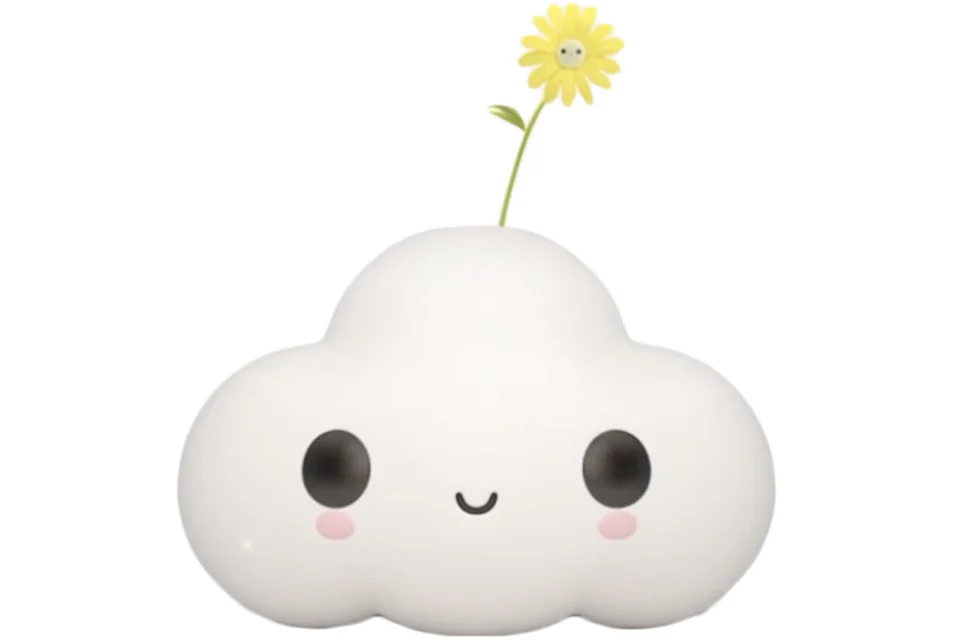 Friends With You Little Cloud Flower Vase