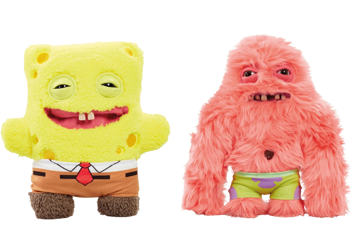 Fuggler Spongebob Squarepants - Spongebob & Patrick Plush Set - US