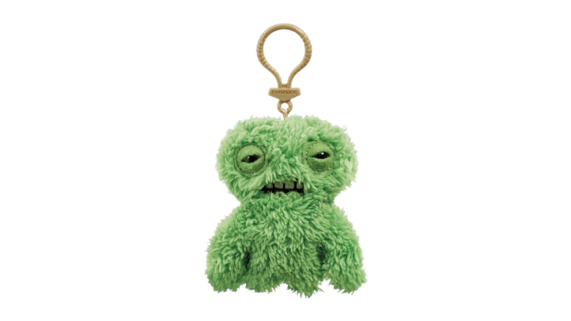 Fuggler Squidge Green V2 Keyring Plush