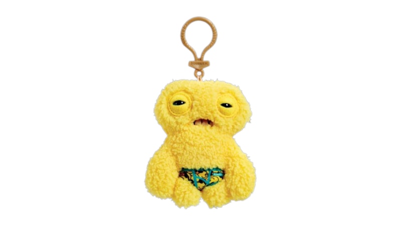 Fuggler Squidge Yellow Keyring Plush - US