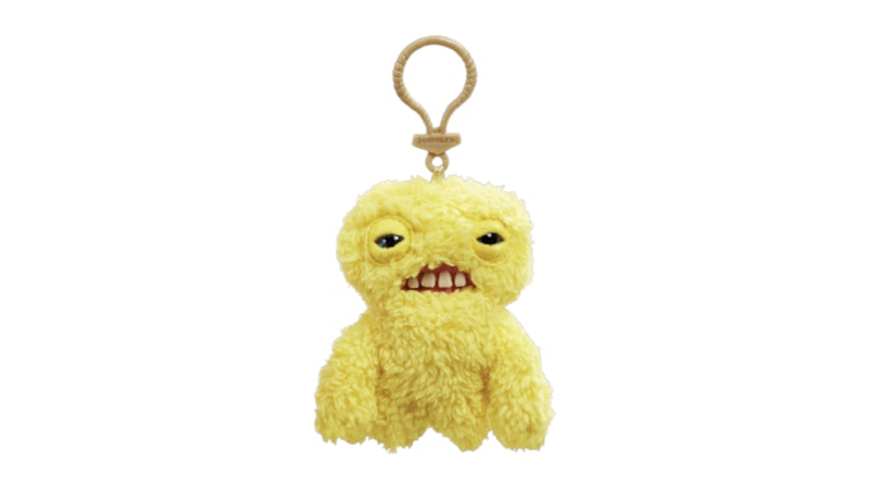 Fuggler Squidge Yellow V2 Keyring Plush
