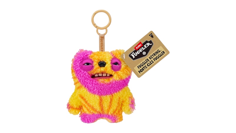 Fuggler Zuru Fuggler Mini Fuggler Old Tooth 5 Inch Plush Keyring Yellow
