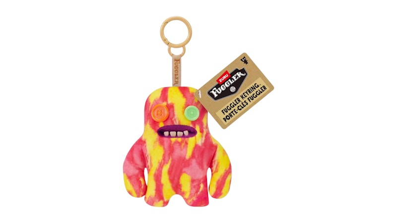 Fuggler Zuru Fuggler Mini Fuggler Sasquoosh 5 Inch Plush Keyring Red