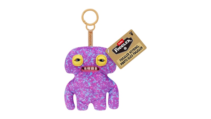 Fuggler Zuru Fuggler Mini Fuggler Squidge 5 Inch Plush Keyring Purple