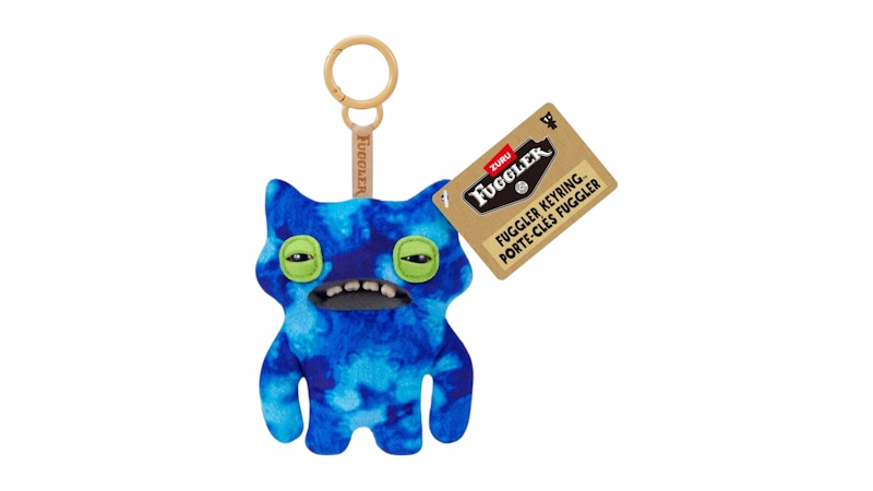Fuggler Zuru Fuggler Mini Fuggler Wide Eyed Weirdo 5 Inch Plush Keyring Blue