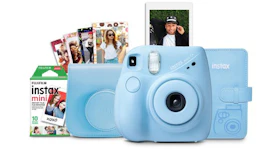 Fujifilm Instax Mini 7+ Camera Bundle Light Blue