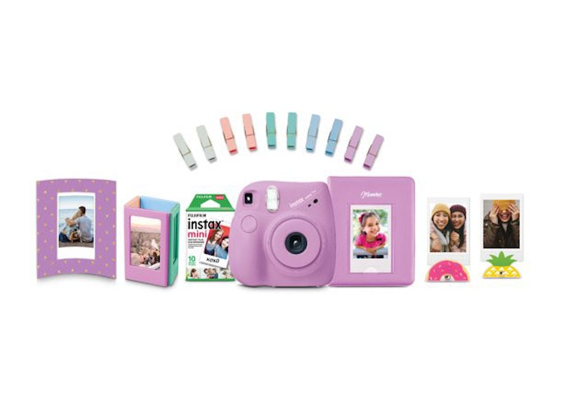 Fujifilm Instax Mini 7+ Camera Bundle Purple - JP