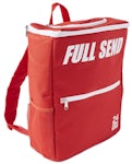 Full Send 24 Pack Cooler Backpack Red