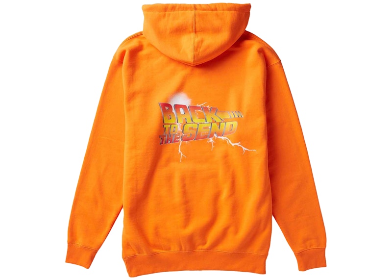 Full Send Back to the Send Hoodie Orange