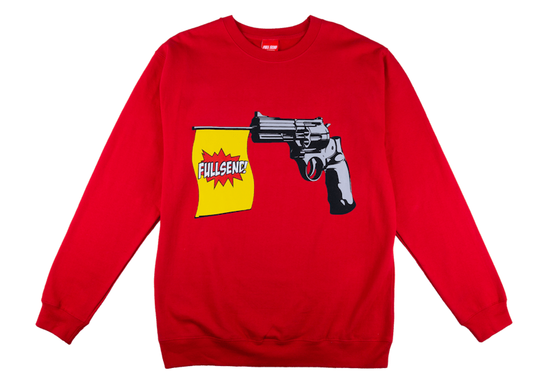 Full Send Bang Crewneck Red