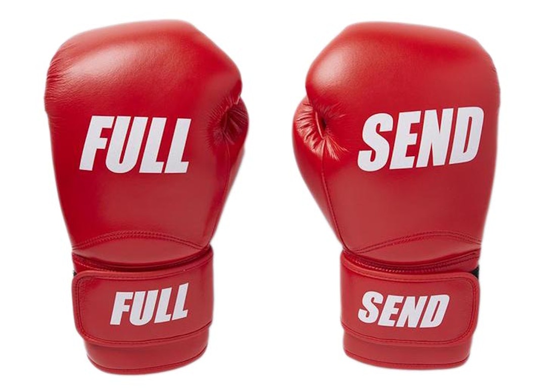 Pre-owned Full Send Boxing Gloves Red