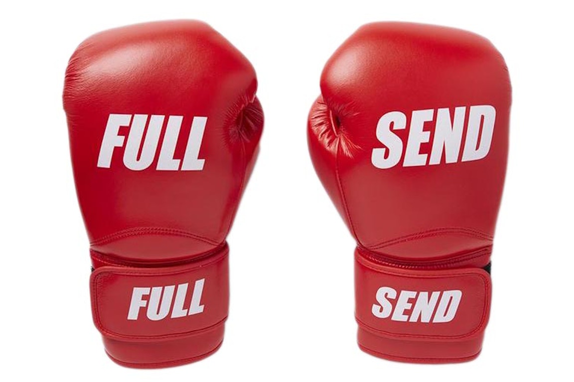 Pre-owned Full Send Boxing Gloves Red