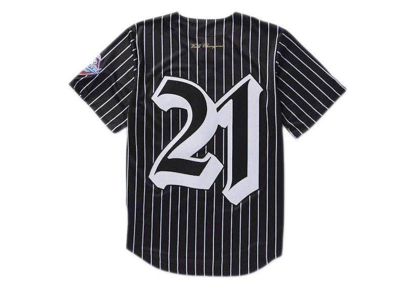 Full Send Bronx Baseball Jersey Black Men's - SS21 - US