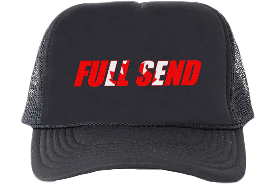 Full Send Canada Day Hat Black