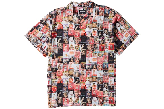 Full Send Centerfold Button Up Multi