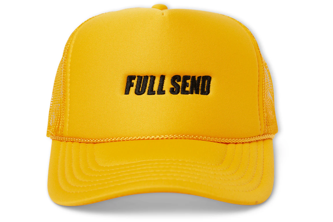 Full Send Classic Trucker Hat Yellow - FW21 - US