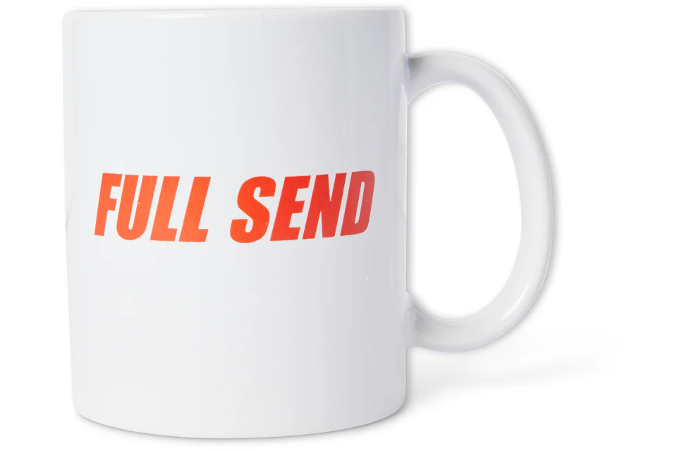 Full Send Coffee Mug White