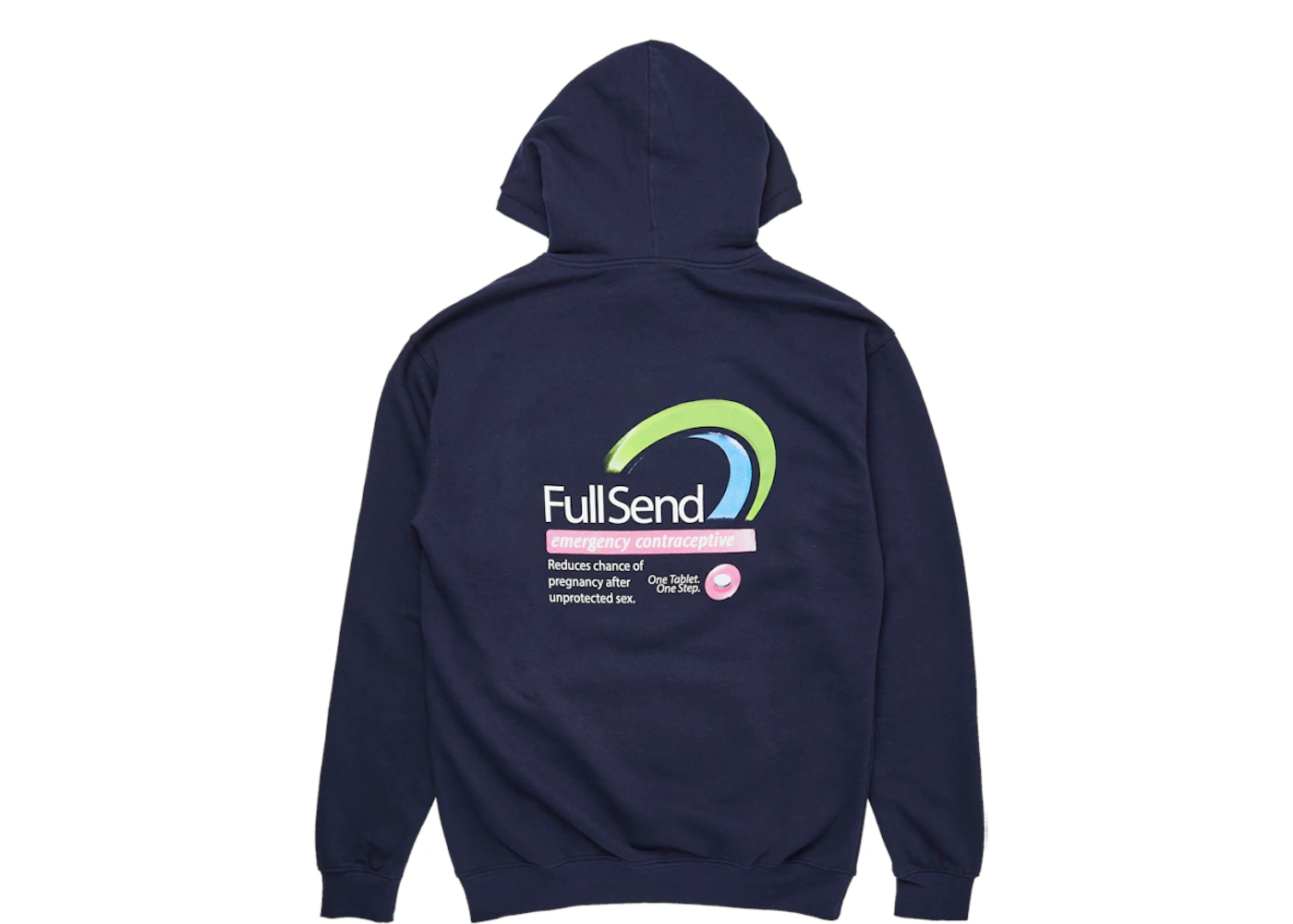 Full Send Contraceptive Hoodie Navy Men's - FW20 - GB