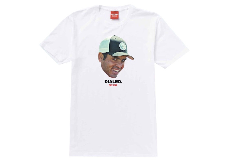 Full Send Dialed Tee White