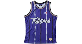 Full Send FS Basketball Jersey Blue