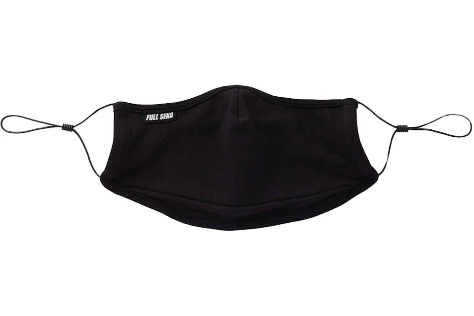 Full Send Face Covering Mask Black - JP