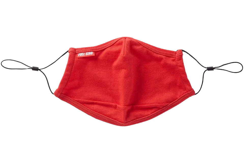 Full Send Face Covering Mask Red