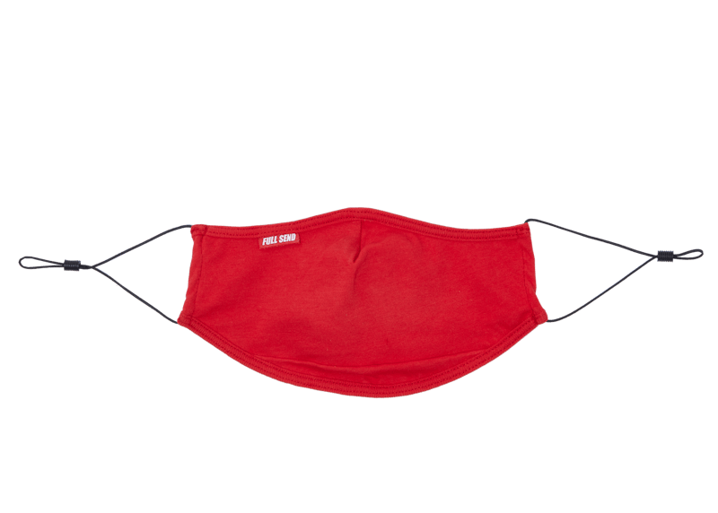Full Send Face Covering Red