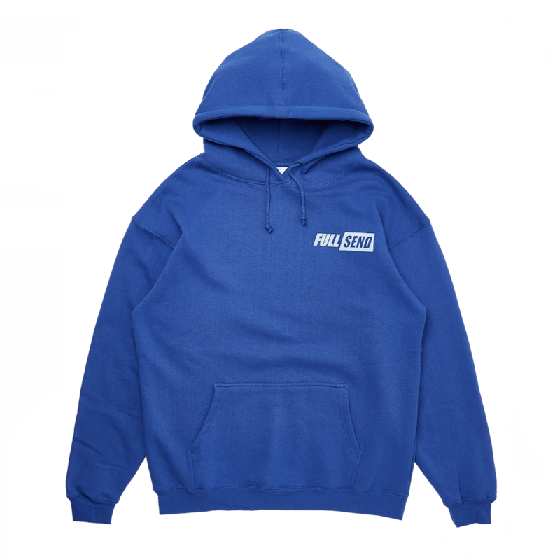 Full Send Fear Factor Hoodie Royal