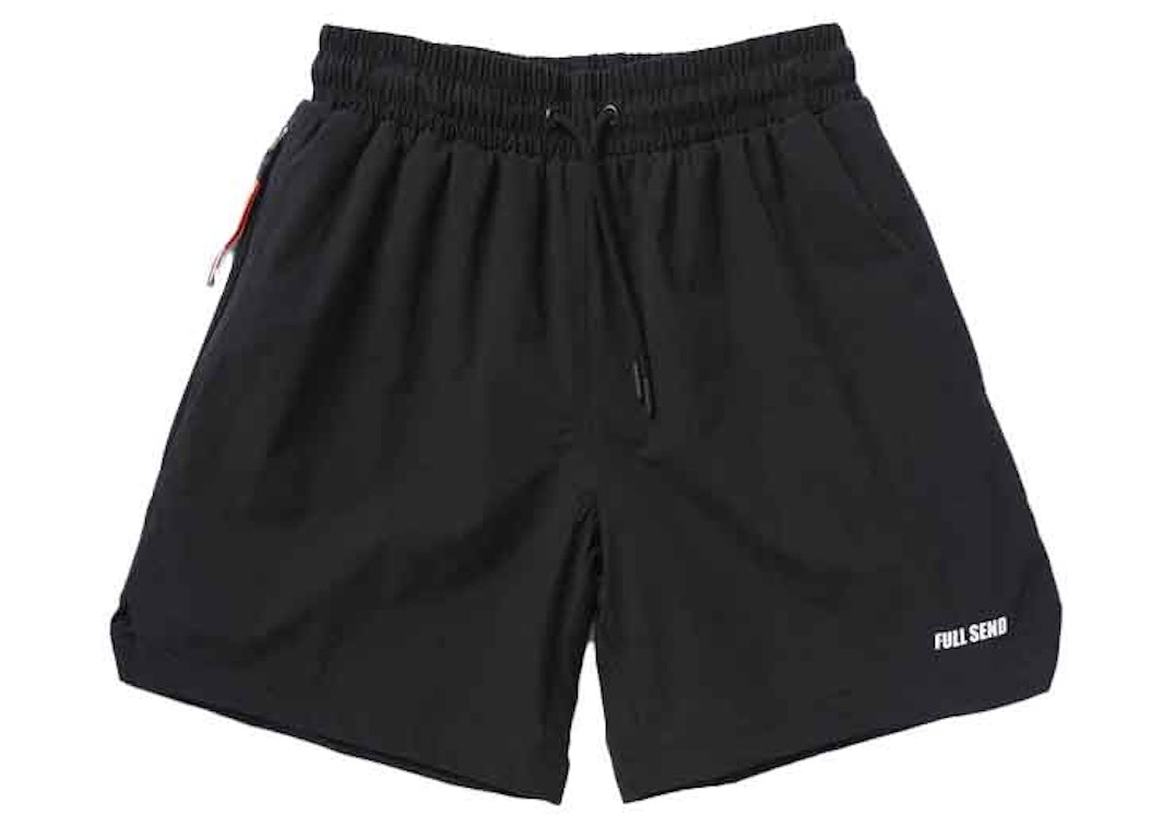 Pre-owned Full Send Fitness 7 Inch Versatility Shorts Black