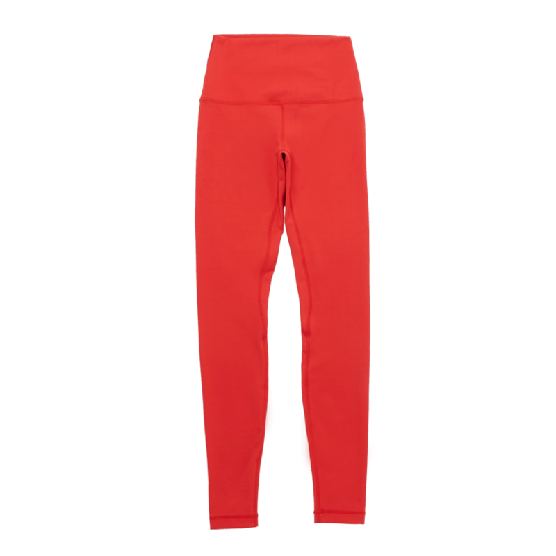 Full Send Fitness High Waisted Legging Red