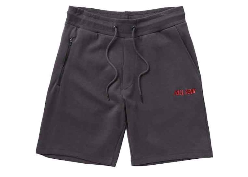 Full Send Fitness Sweat Shorts Black - Ss21