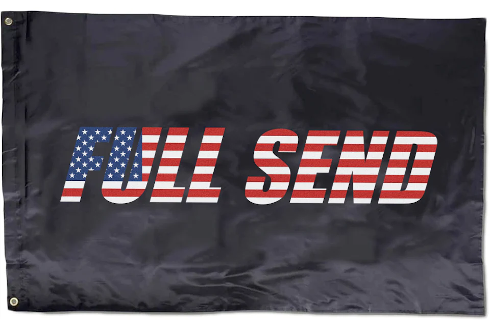 Full Send Fourth of July Flag Black - SS21 - US