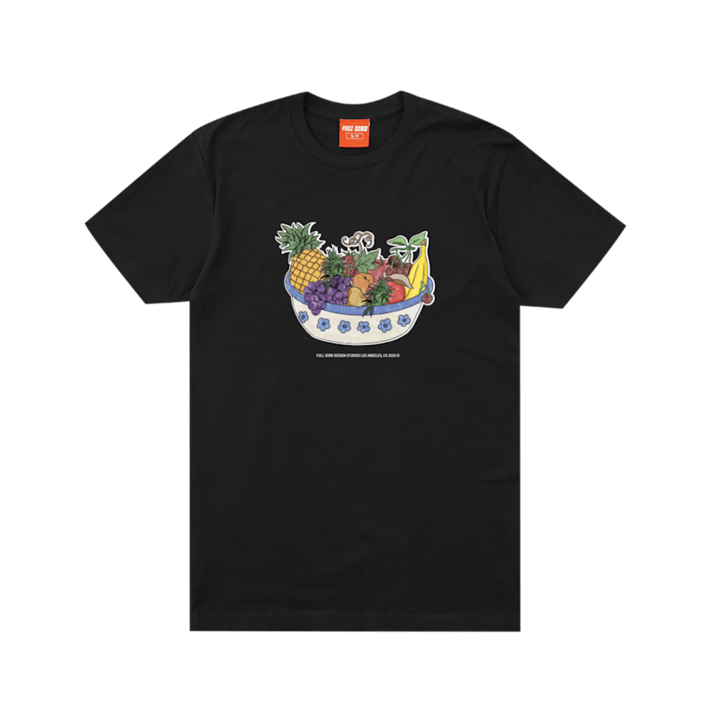 Full Send Fruit Bowl Tee Black