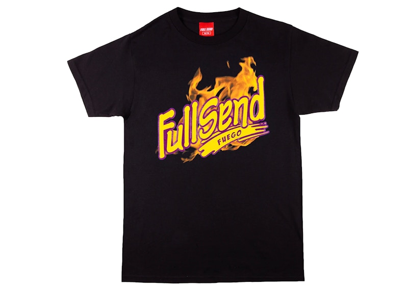 Full Send Fuego Tee Black