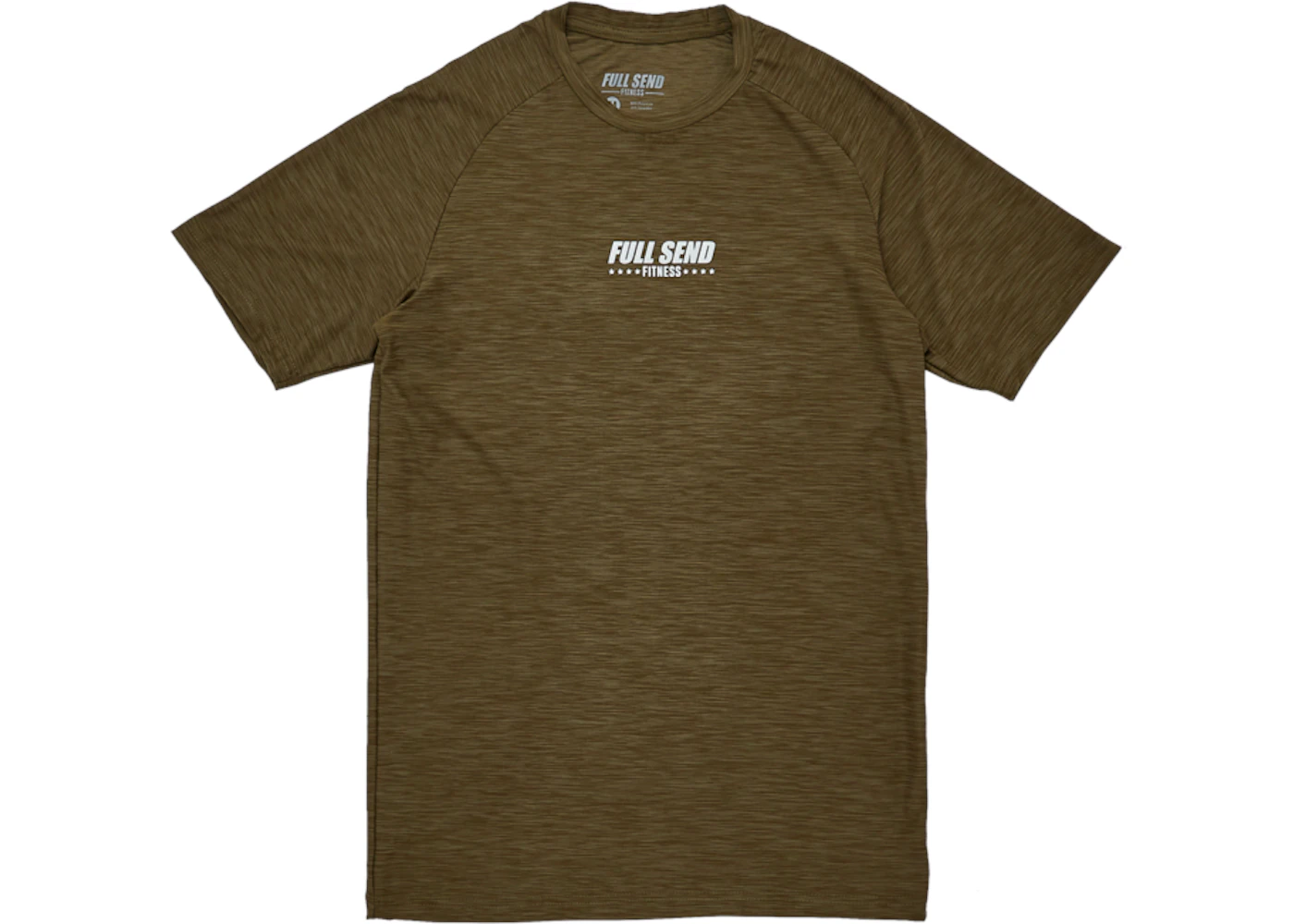 Full Send Full Send Fitness Compression Tee Olive Men's - FW20 - US