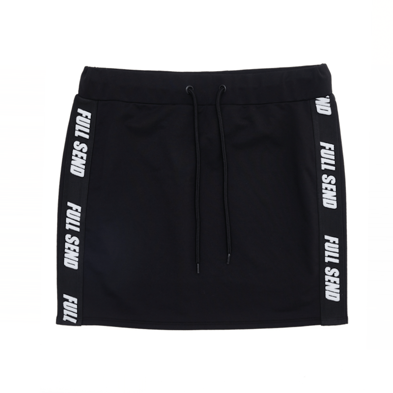 Full Send Full Send Mini Skirt Black/White