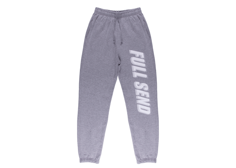 Full Send Glitch Sweatpants Grey