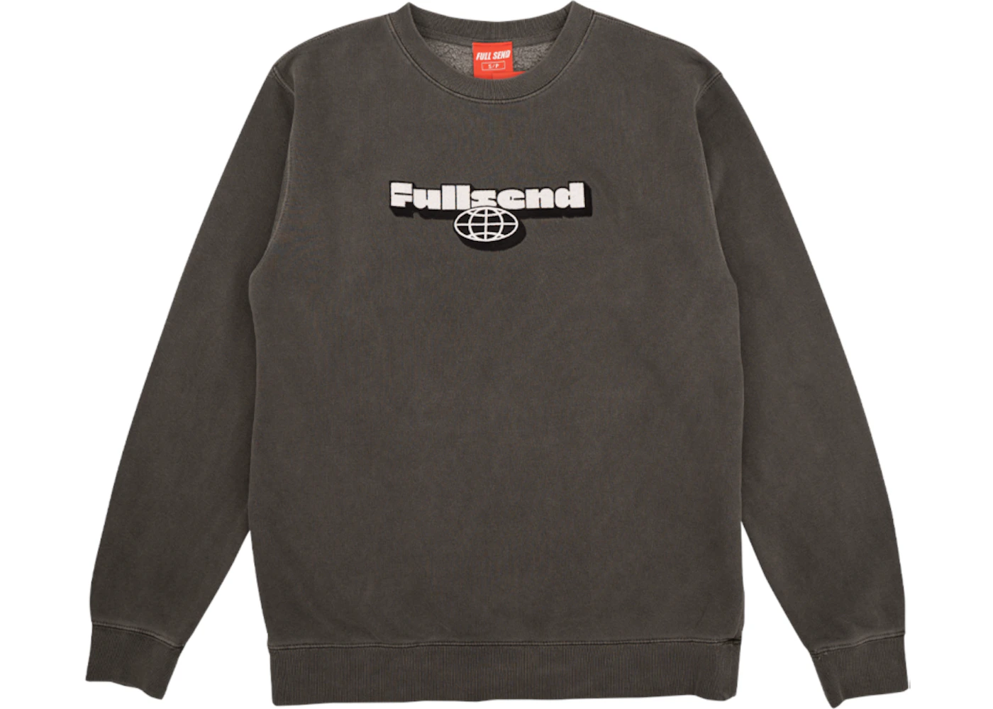 Full Send Globe Crewneck Black Men's - FW20 - US