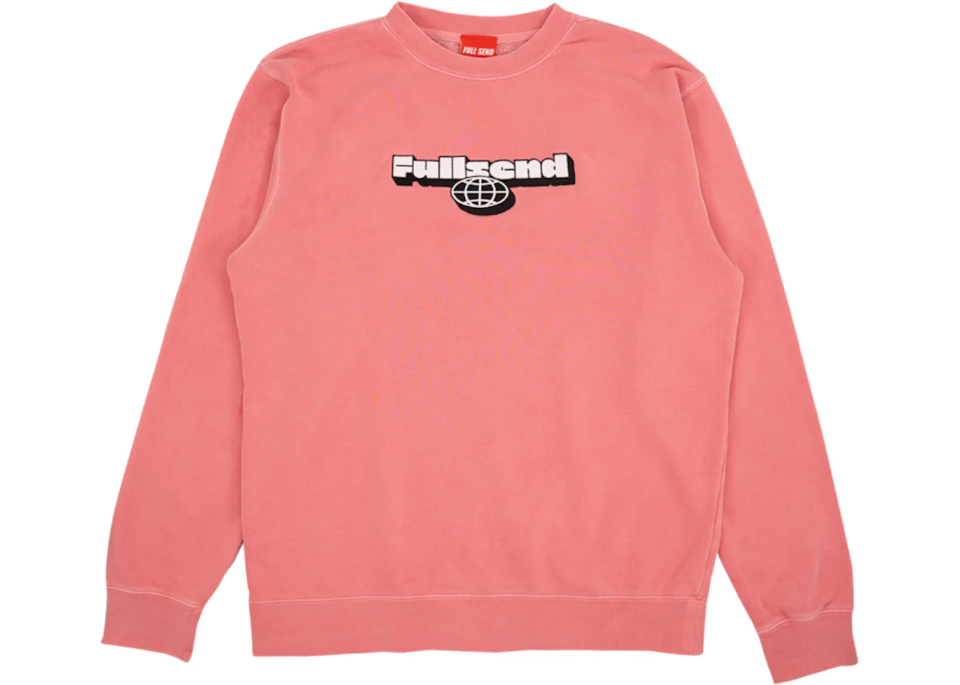 Full Send Globe Crewneck Pink Men s FW20 US