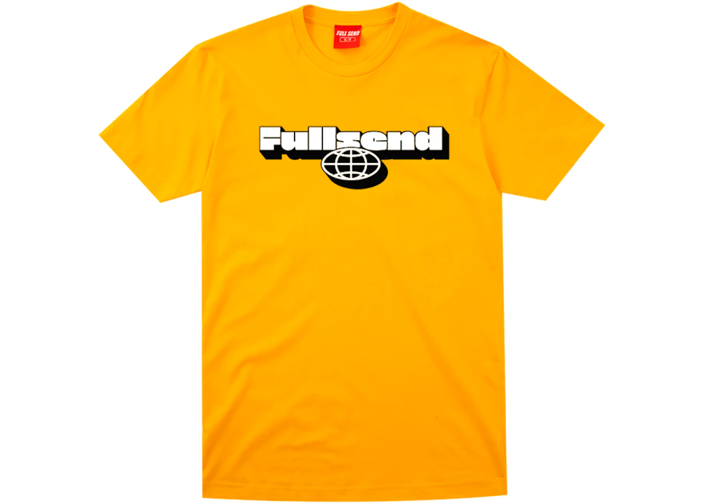 Full Send Globe Tee Gold Men's - FW20 - GB