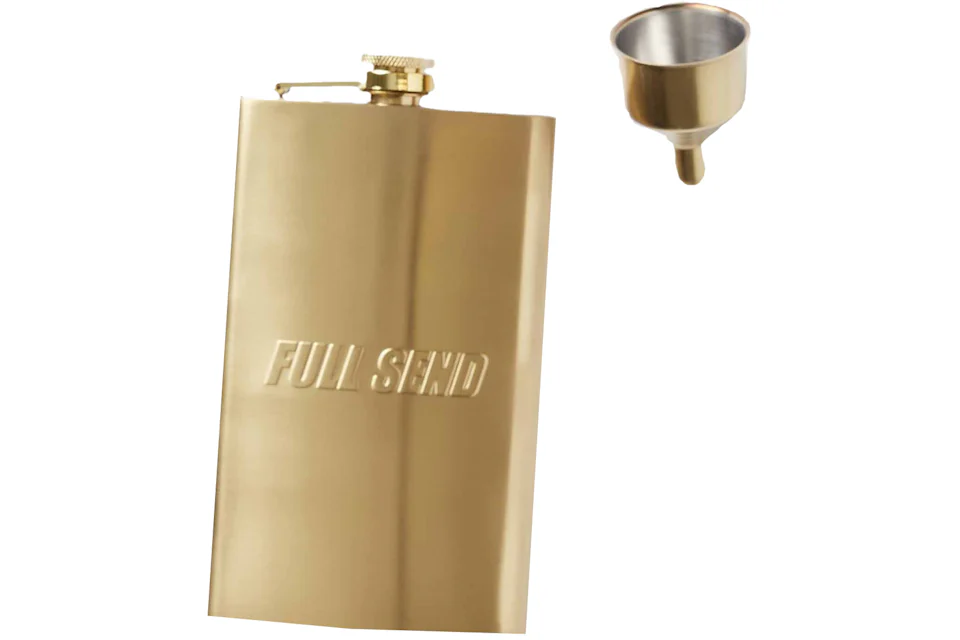 Full Send Gold Flask Gold